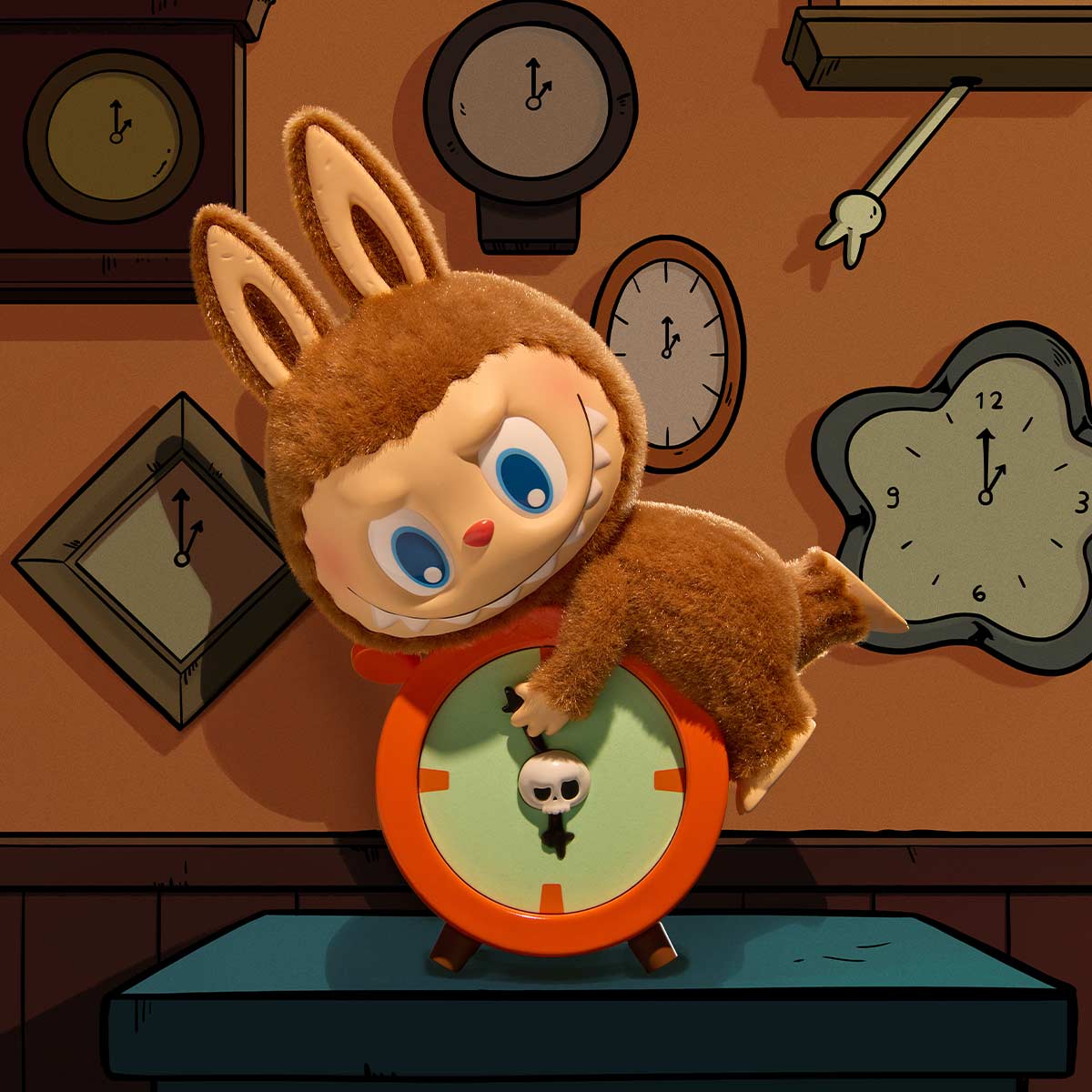 POPMART x The Monsters 1:00 AM Series Figures Blind Box-Single Box (Random)-Pop Mart-Ace Cards & Collectibles