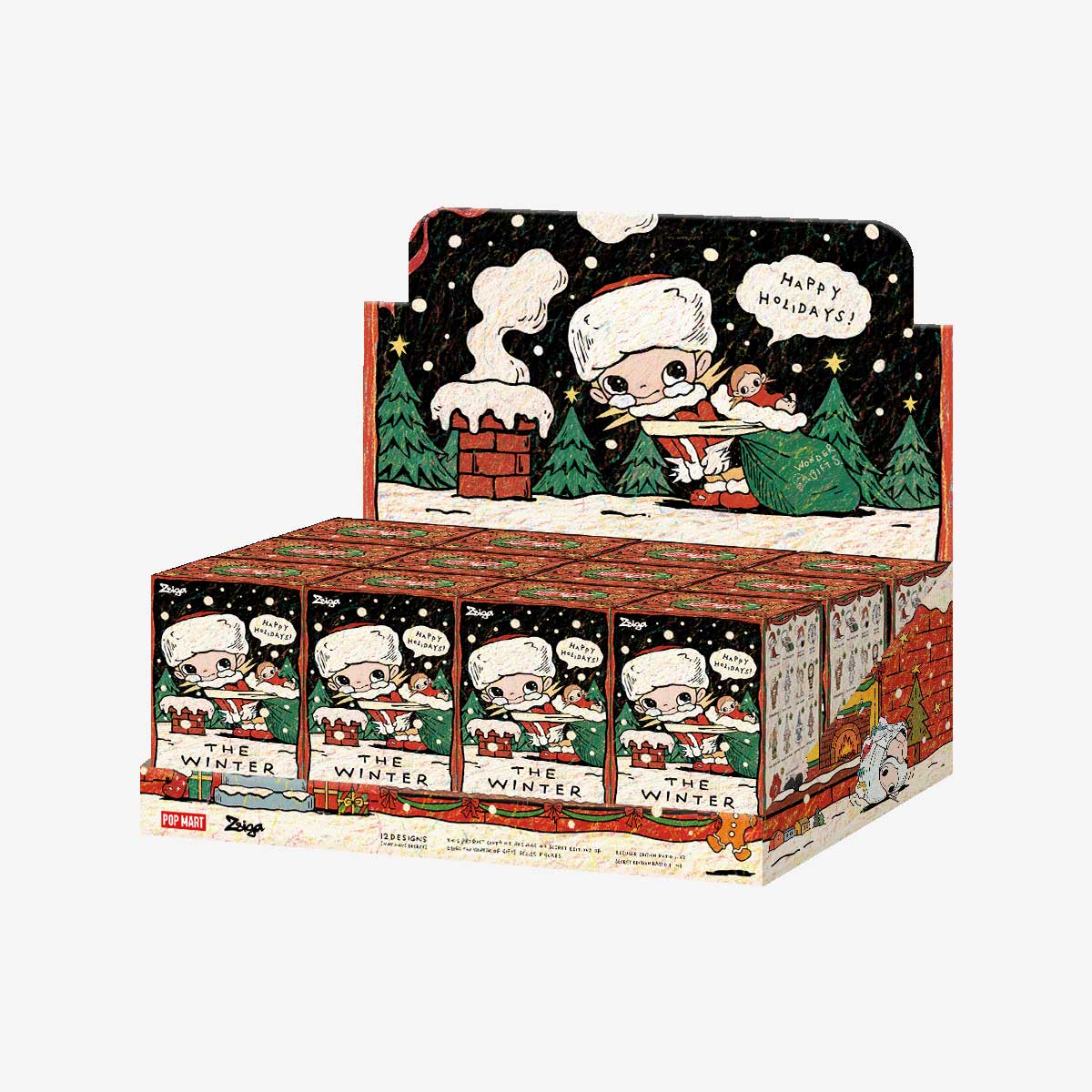POPMART x Zsiga The Winter of Gifts Series Figures Blind Box-Single Box (Random)-Pop Mart-Ace Cards & Collectibles