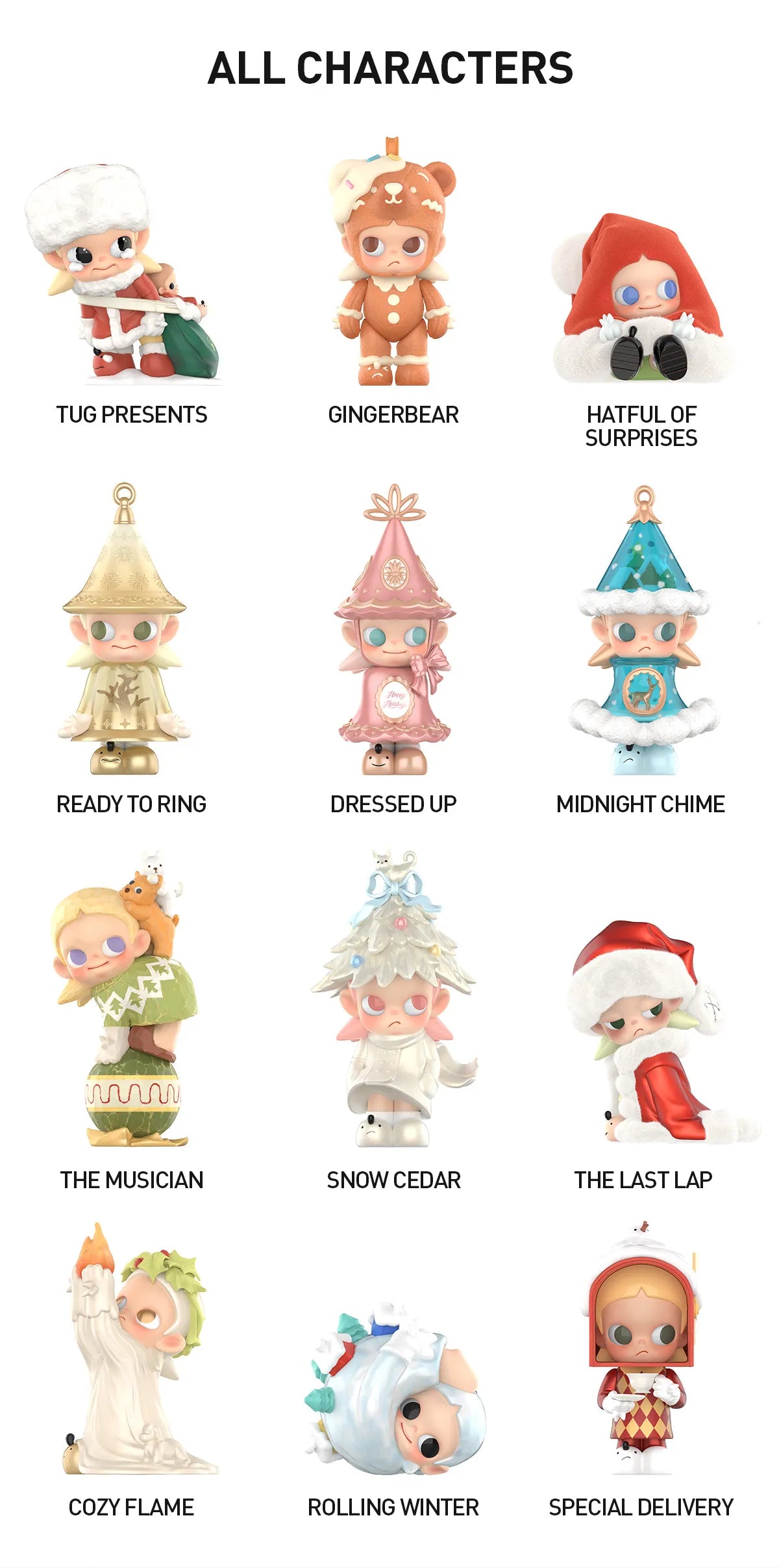 POPMART x Zsiga The Winter of Gifts Series Figures Blind Box-Single Box (Random)-Pop Mart-Ace Cards & Collectibles