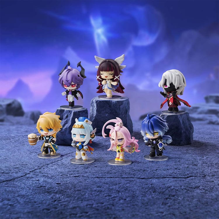 POPMART x miHoYo Genshin Impact "Carnival Gathering” Series Chibi Figures Blind Box-Single Box (Random)-Pop Mart-Ace Cards & Collectibles