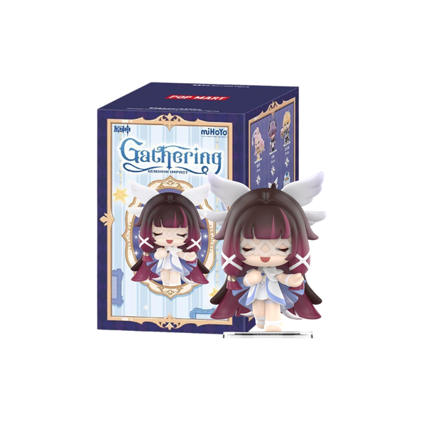POPMART x miHoYo Genshin Impact "Carnival Gathering” Series Chibi Figures Blind Box-Single Box (Random)-Pop Mart-Ace Cards & Collectibles
