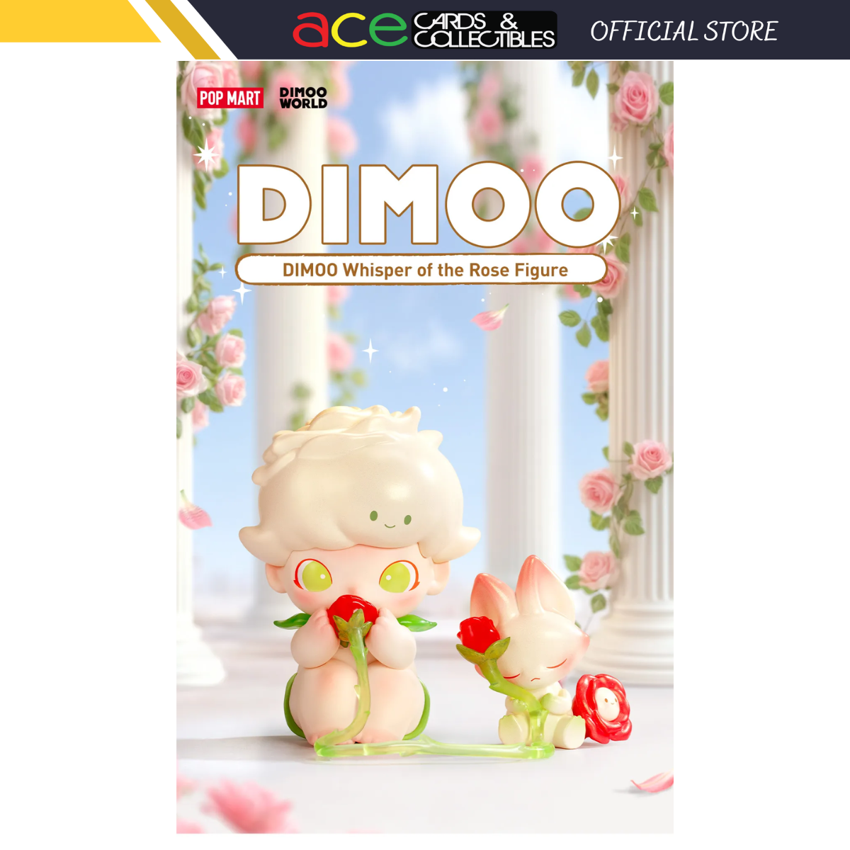 Pop Mart DIMOO Whisper of the Rose Figure-Pop Mart-Ace Cards & Collectibles