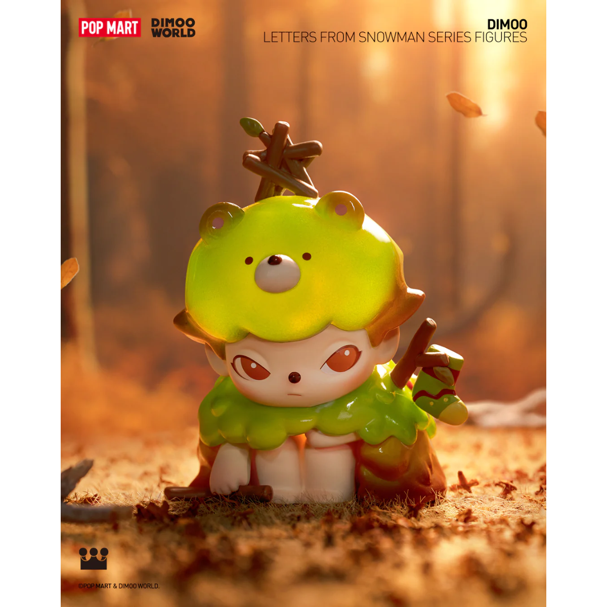 Pop Mart Dimoo Letters From Snowman Series Figures-Single Box (Random)-Pop Mart-Ace Cards & Collectibles