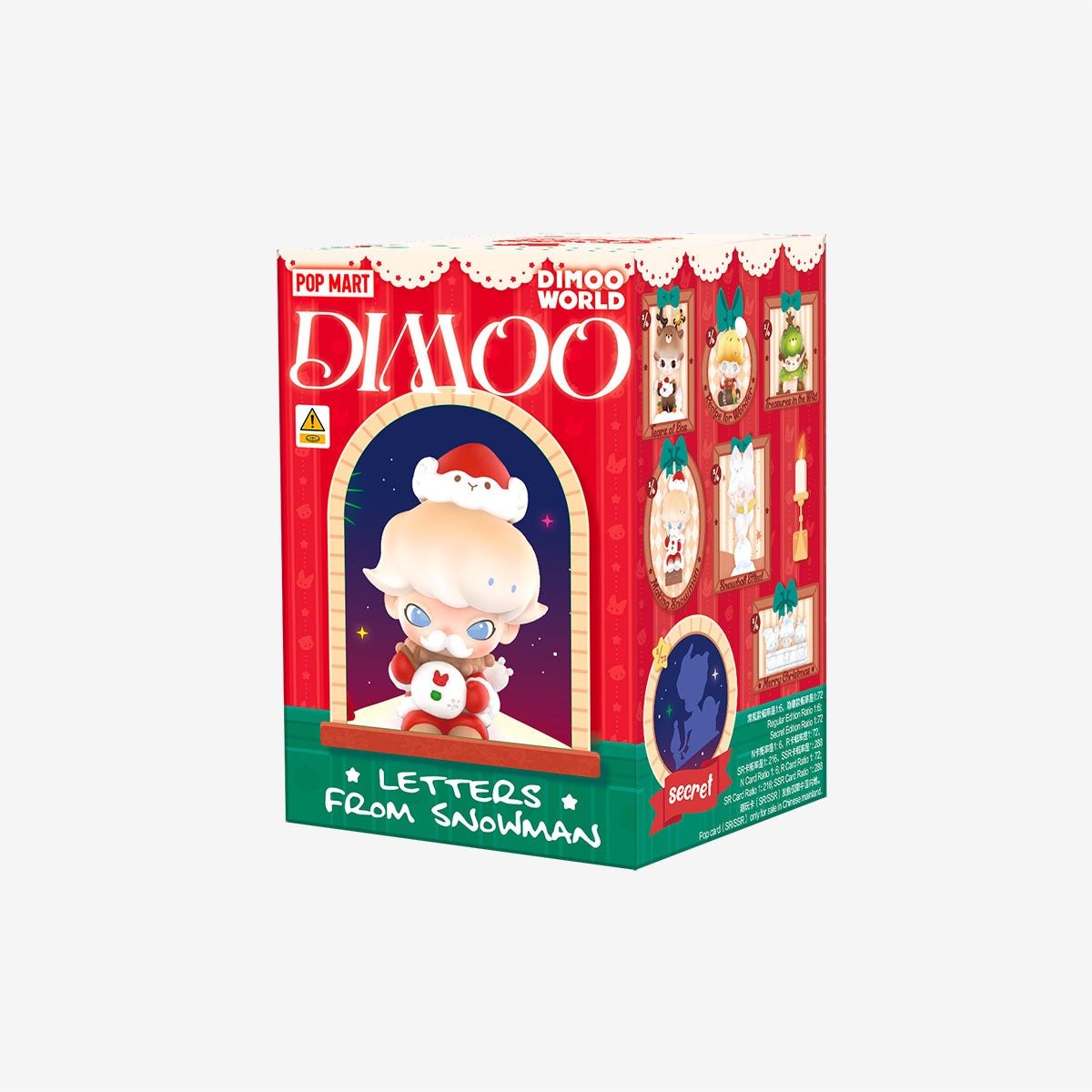 Pop Mart Dimoo Letters From Snowman Series Figures-Single Box (Random)-Pop Mart-Ace Cards &amp; Collectibles