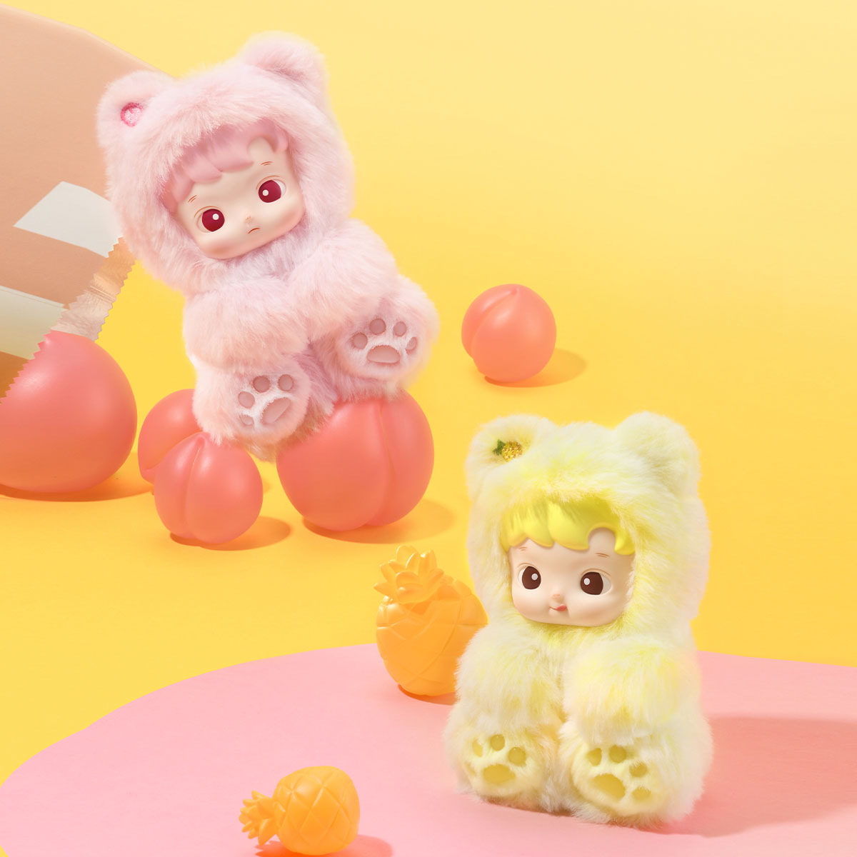 Pop Mart Hacipupu Gummy Bear Series Vinyl Plush Pendant Series-Single Box (Random)-Pop Mart-Ace Cards & Collectibles