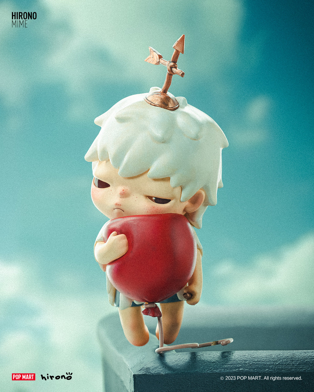 POP MART Hirono Mime Series 1 Figurine Art Toy 6,3 cm Cadeau Premium pour Femmes Blind Box Jouet de Collection POP MART Hirono Mime Series 1 Figurine Art Toy 6,3 cm Cadeau Premium pour Femmes Blind Box Jouet de Collection