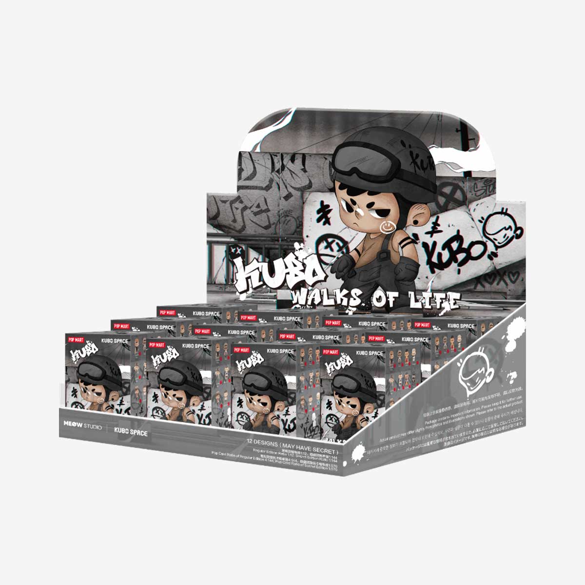 Pop Mart Kubo Walks of Life Series-Single Box (Random)-Pop Mart-Ace Cards & Collectibles