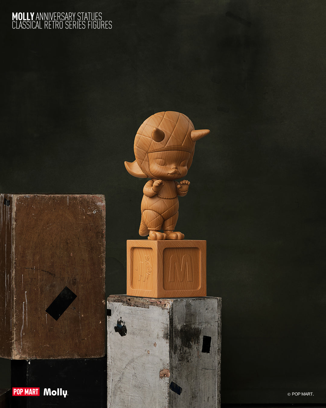 Pop Mart Molly Anniversary Statues Classical Retro Figure Series-Single Box (Random)-Pop Mart-Ace Cards & Collectibles