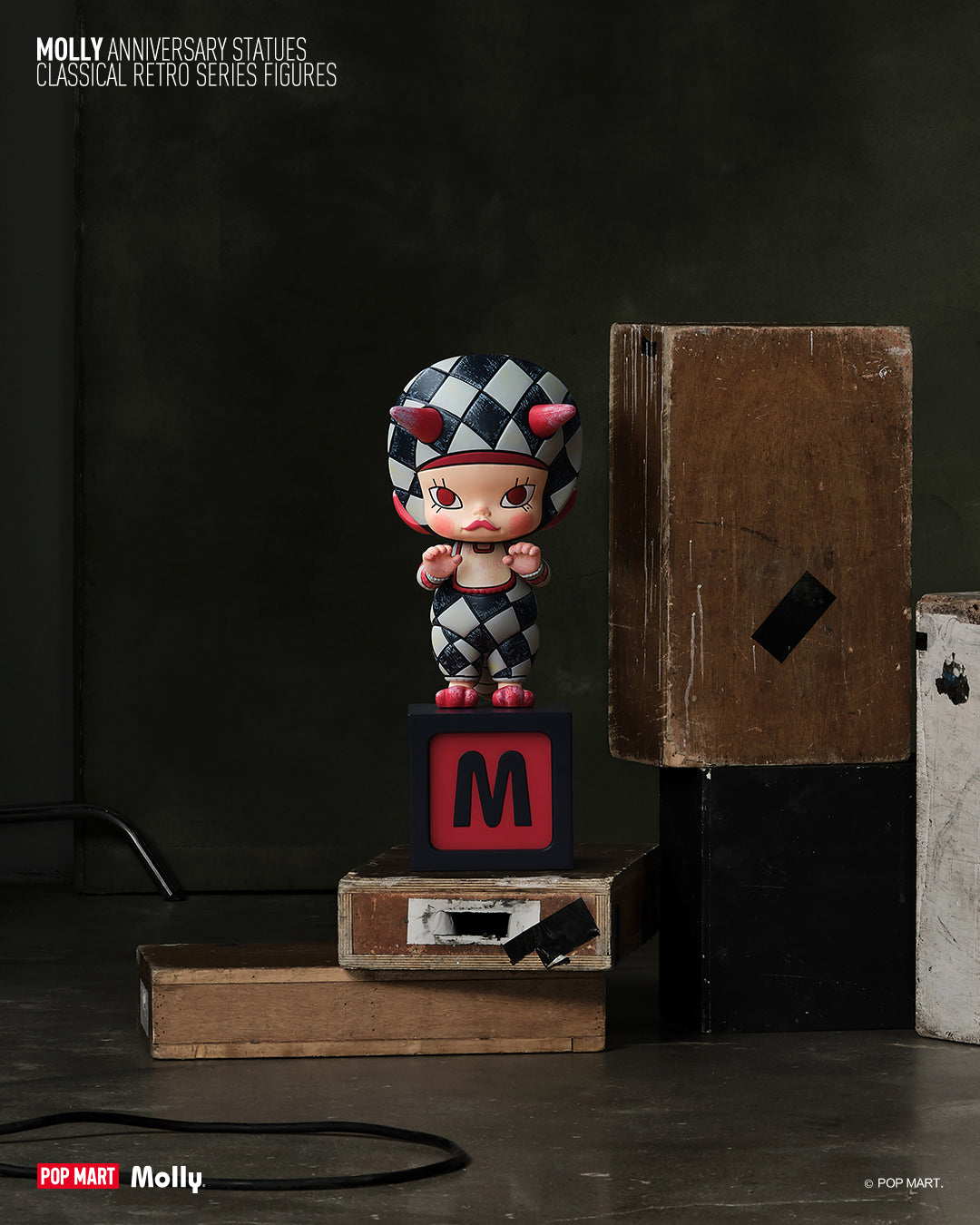 Pop Mart Molly Anniversary Statues Classical Retro Figure Series-Single Box (Random)-Pop Mart-Ace Cards & Collectibles