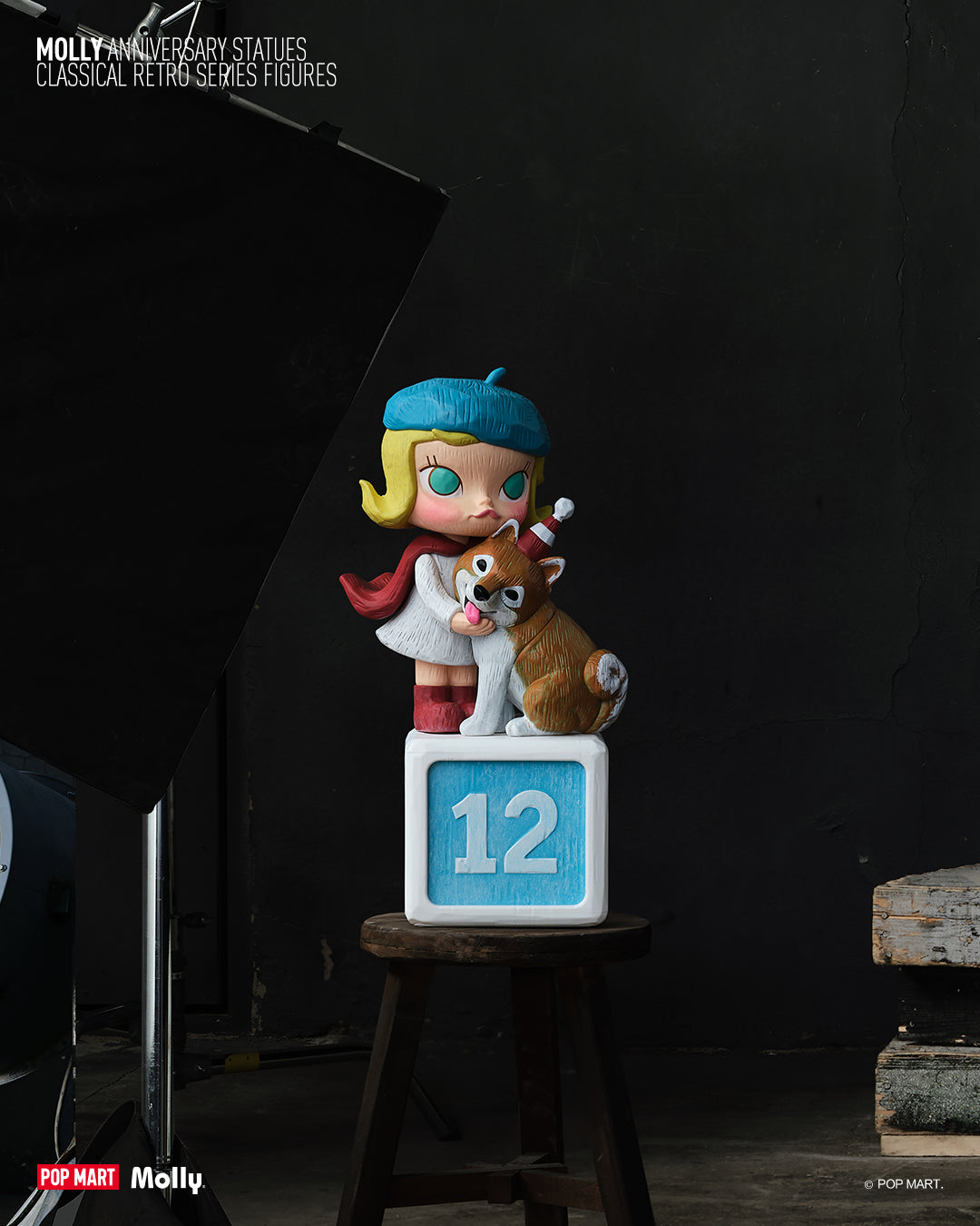 Pop Mart Molly Anniversary Statues Classical Retro Figure Series-Single Box (Random)-Pop Mart-Ace Cards & Collectibles