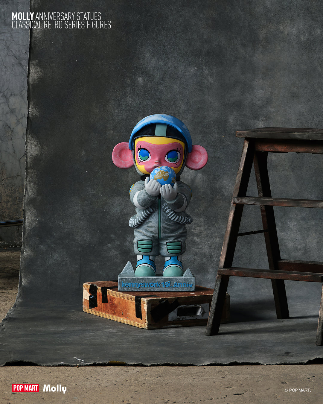 Pop Mart Molly Anniversary Statues Classical Retro Figure Series-Single Box (Random)-Pop Mart-Ace Cards & Collectibles