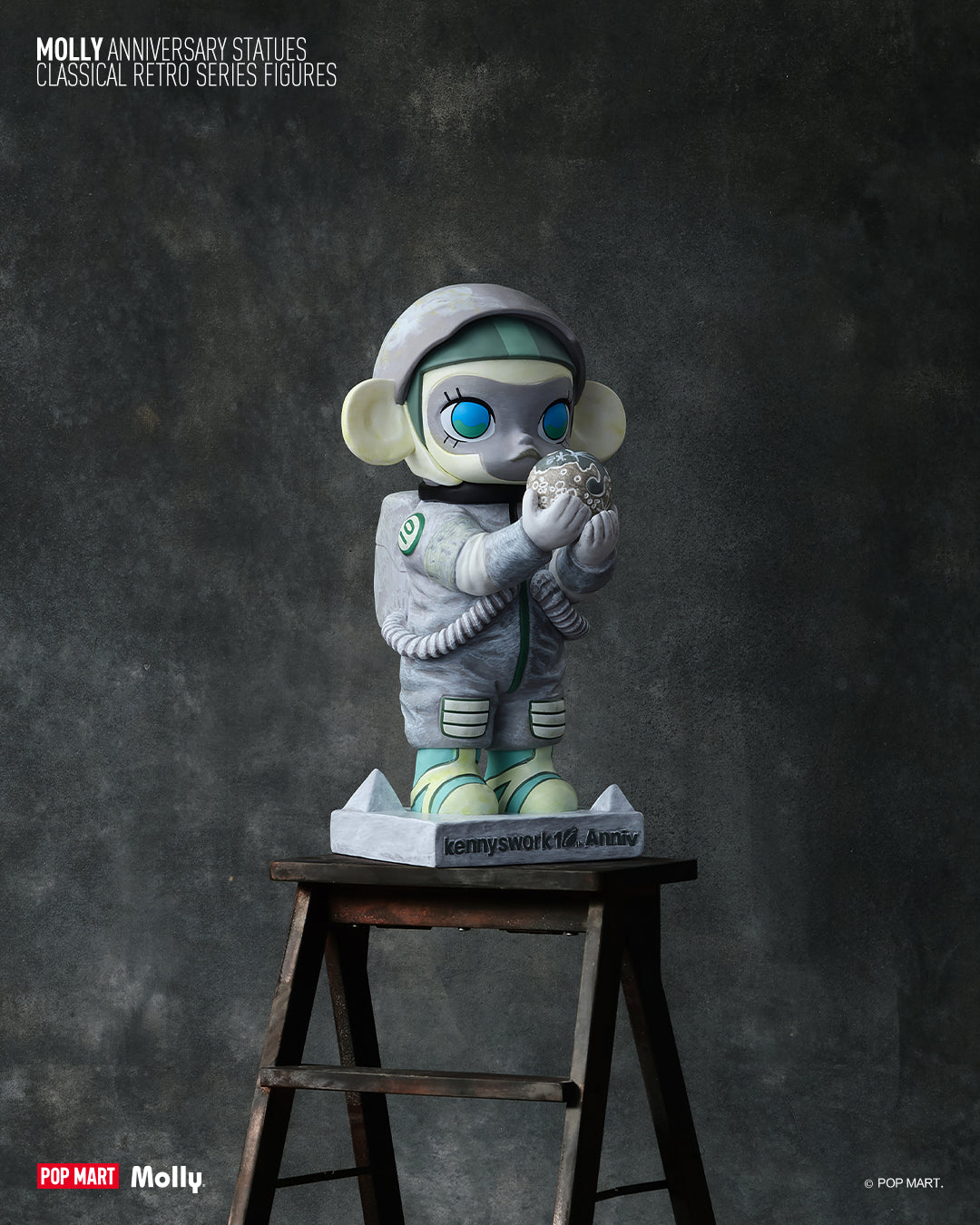 Pop Mart Molly Anniversary Statues Classical Retro Figure Series-Single Box (Random)-Pop Mart-Ace Cards & Collectibles