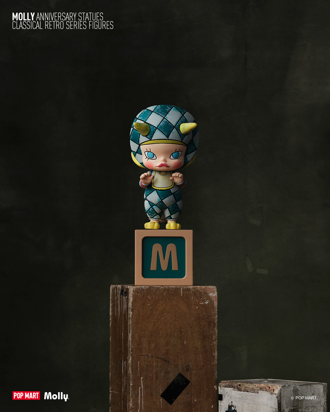 Pop Mart Molly Anniversary Statues Classical Retro Figure Series-Single Box (Random)-Pop Mart-Ace Cards & Collectibles