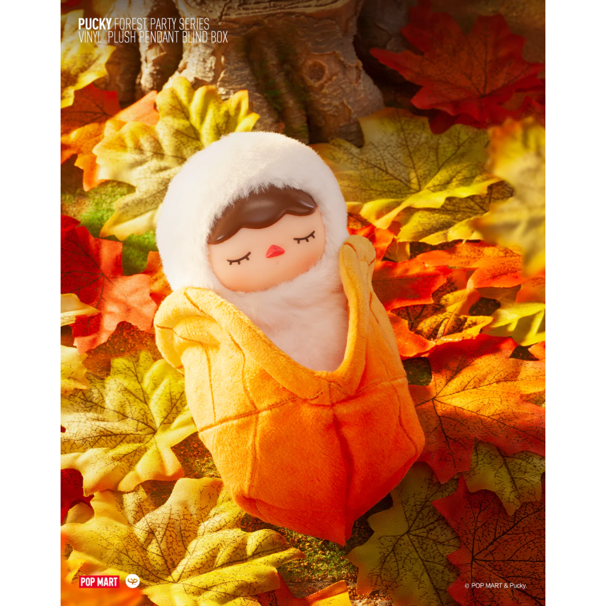 Pop Mart Pucky Forest Party Vinyl Plush Pendant Series-Single Box (Random)-Pop Mart-Ace Cards & Collectibles