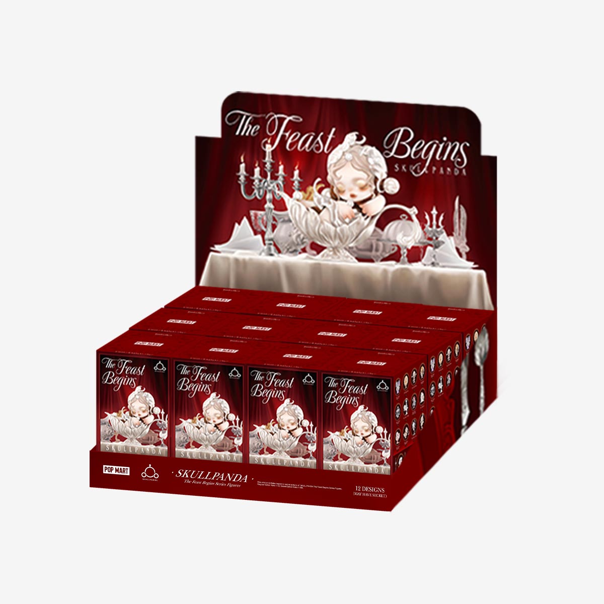 Pop Mart SKULLPANDA The Feast Begins Series Figures-Whole Set (12pcs)-Pop Mart-Ace Cards & Collectibles