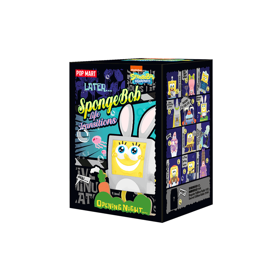 Pop Mart SpongeBob Life Transitions Series-Single Box (Random)-Pop Mart-Ace Cards &amp; Collectibles