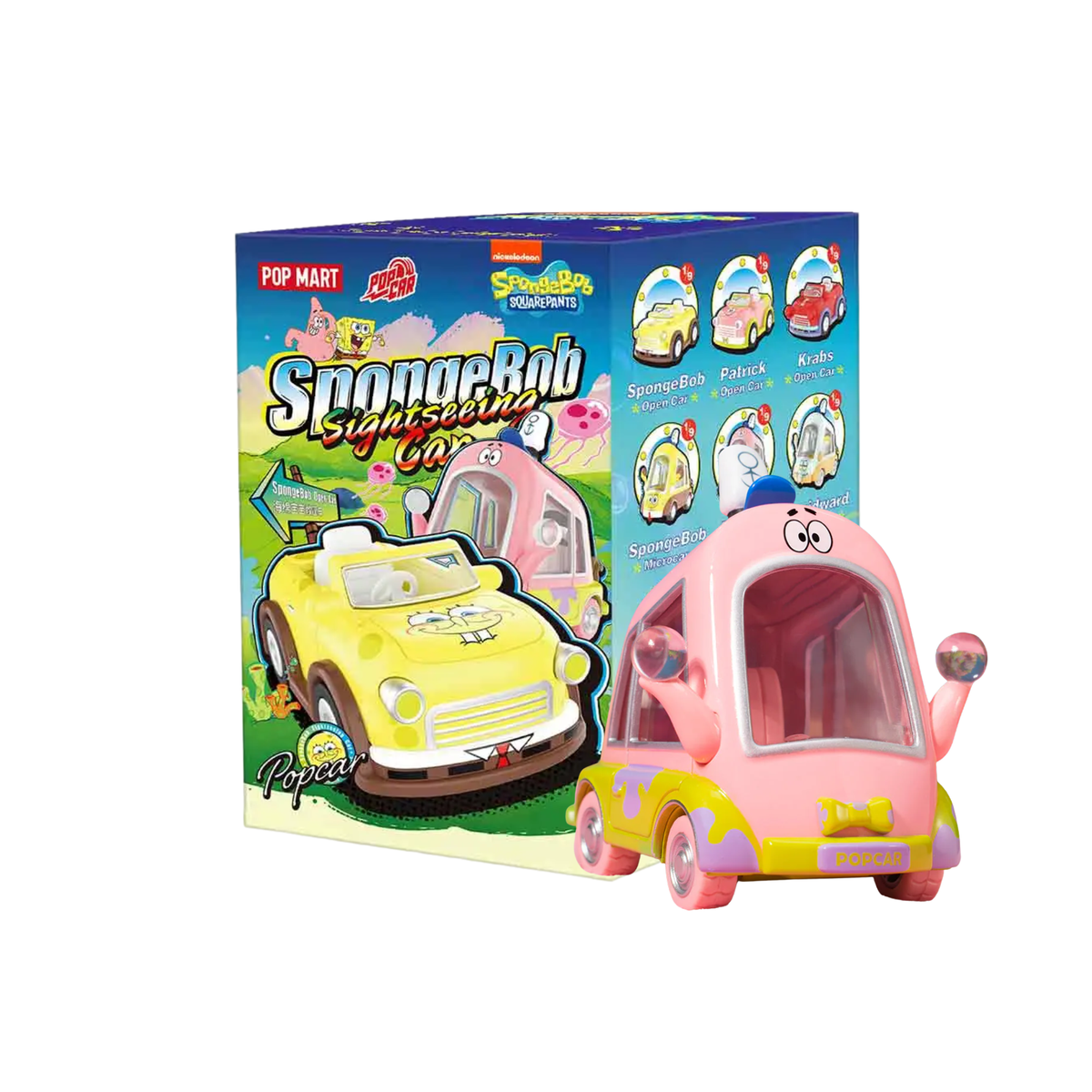 Pop Mart SpongeBob Sightseeing Car Series-Single Box (Random)-Pop Mart-Ace Cards & Collectibles