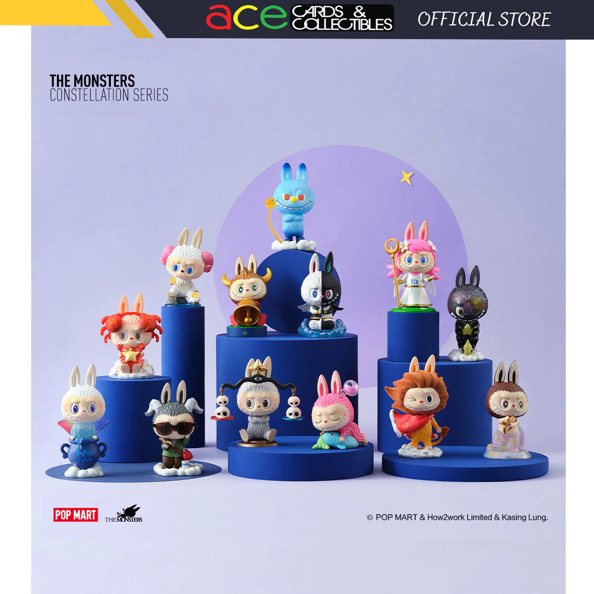 Pop Mart The Monsters Constellation Series-Single Box (Random)-Pop Mart-Ace Cards & Collectibles