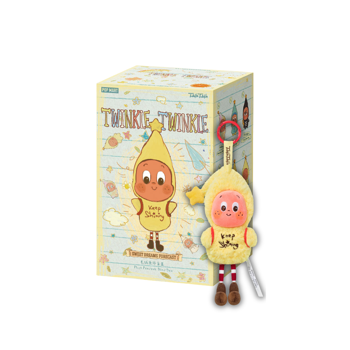 Pop Mart Twinkle Twinkle Sweet Dreams Forecast Series Plush Pendant Series-Single Box (Random)-Pop Mart-Ace Cards & Collectibles