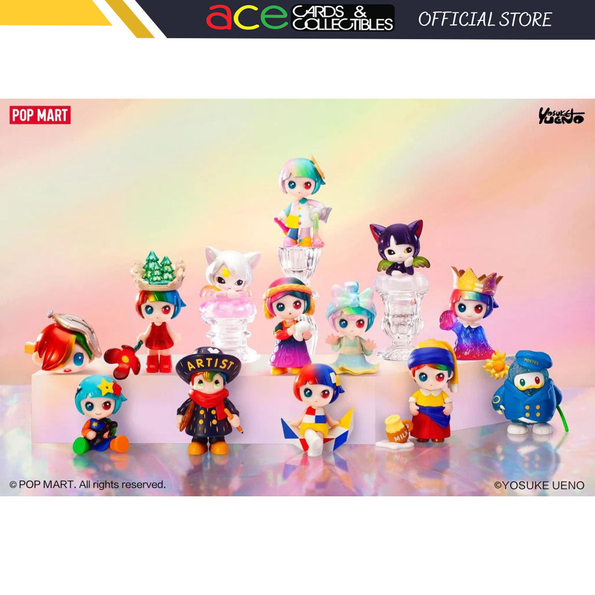 Pop Mart Yosuke Ueno The Art World Journey Series-Single Box (Random)-Pop Mart-Ace Cards & Collectibles
