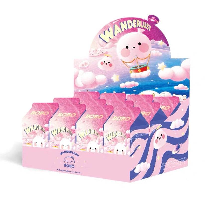 Pop Mart x BOBO&amp;COCO Wanderlust Extreme Travel Series-Display Box (12pcs)-Pop Mart-Ace Cards &amp; Collectibles