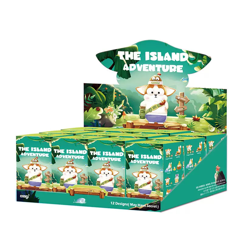 Pop Mart x Coogi The Island Adventure Series-Display Box (12pcs)-Pop Mart-Ace Cards &amp; Collectibles