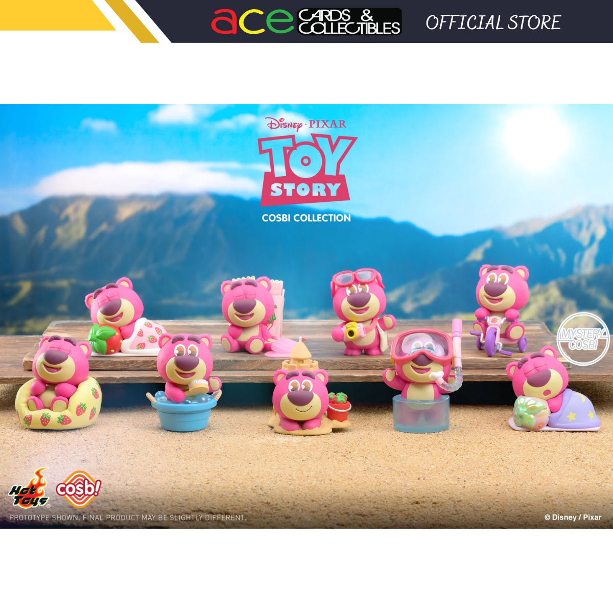 Toy Story Lotso Cosbi Collection Series 2-Single Box (Random)-Pop Mart-Ace Cards &amp; Collectibles