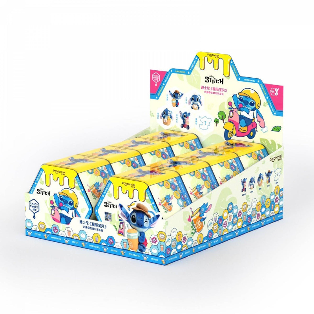 POTDEMIEL Disney Stitch I Like Travelling Series-Single Box (Random)-Potdemiel-Ace Cards & Collectibles