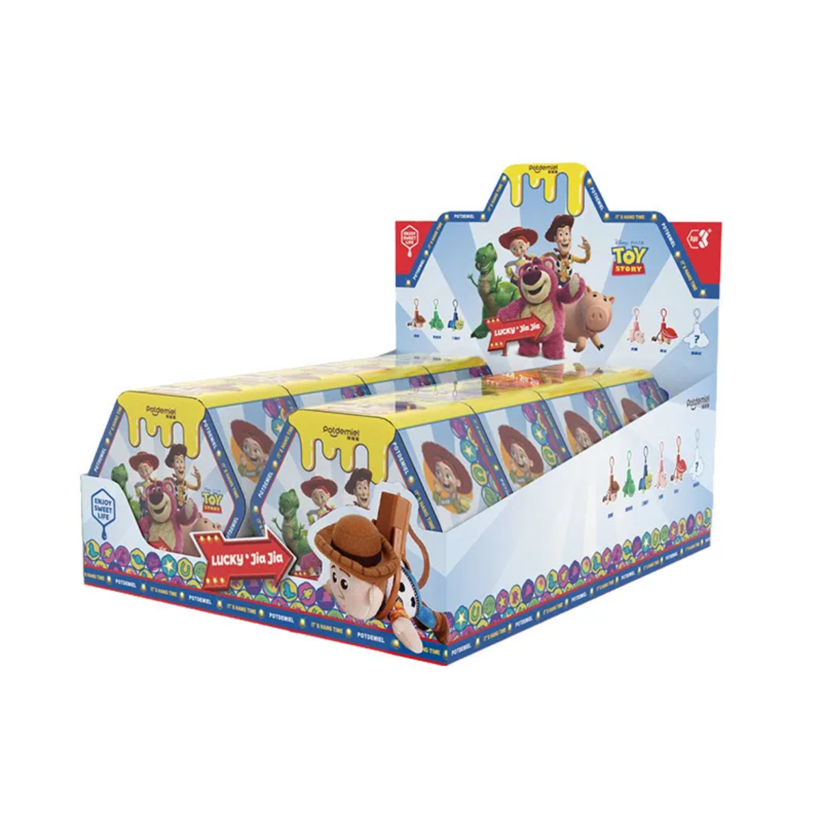 Potdemiel x Disney Authentic Toy Story Pixar Clip Music Series Blind Box-Single Box (Random)-Potdemiel-Ace Cards & Collectibles