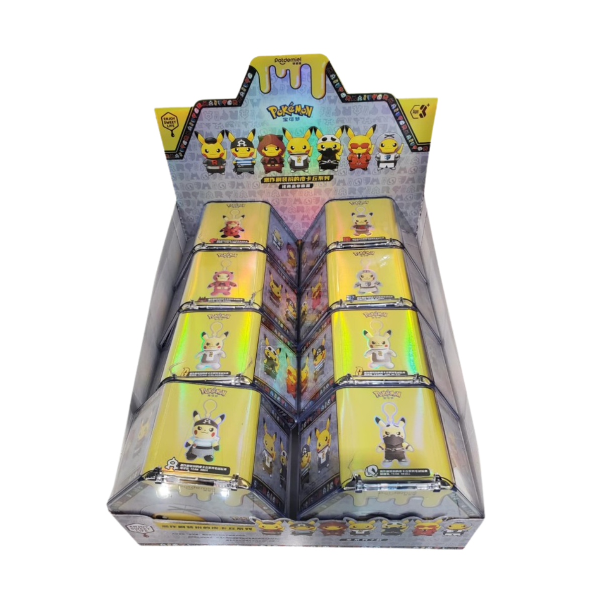 Potdemiel x Pikachu Mischief Collection Plush Series-Team Galactic-Potdemiel-Ace Cards & Collectibles