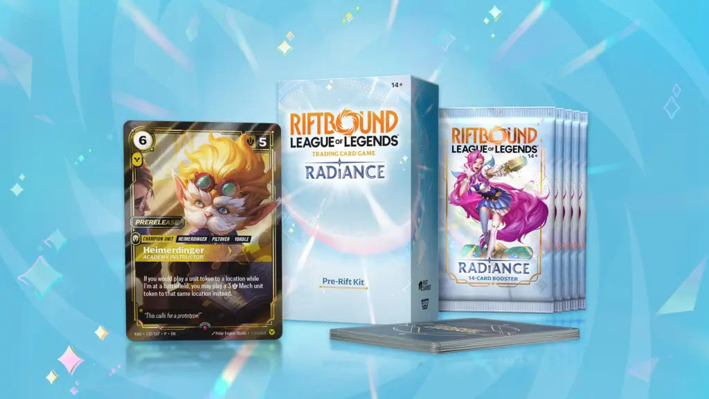 League of Legends TCG: Riftbound Radiance Prelease Even Kit VoL.5  (English Ver.)