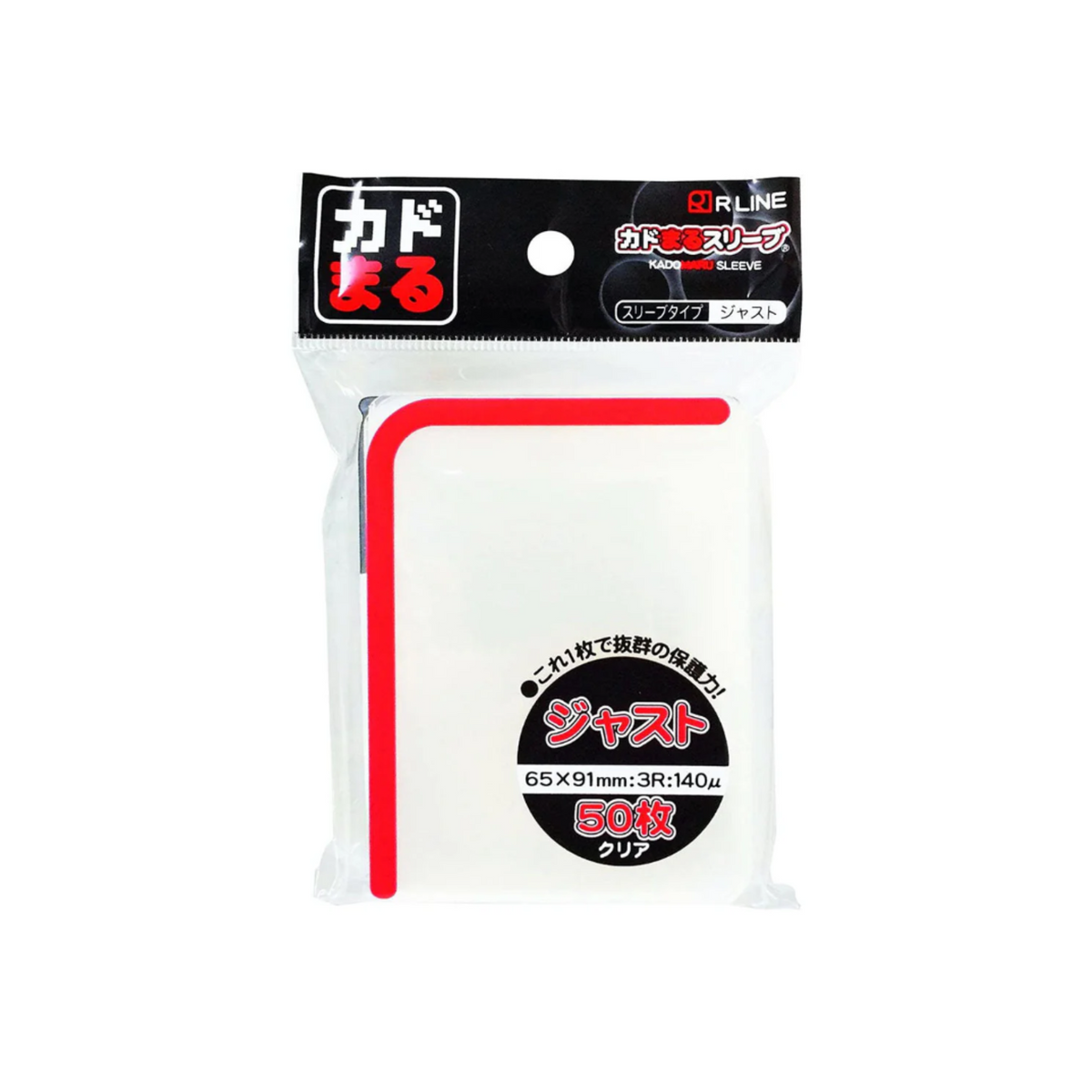 KadoMaru Sleeve Standard Size Just Clear 50 Sleeve Pack-R Line-Ace Cards & Collectibles