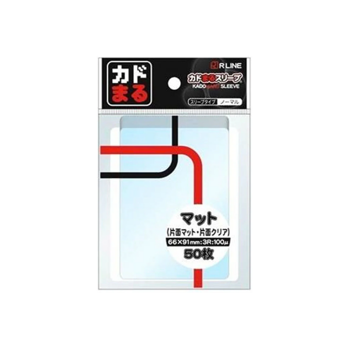 KadoMaru Sleeve Standard Size Normal Matte 50 Sleeve Pack-R Line-Ace Cards & Collectibles