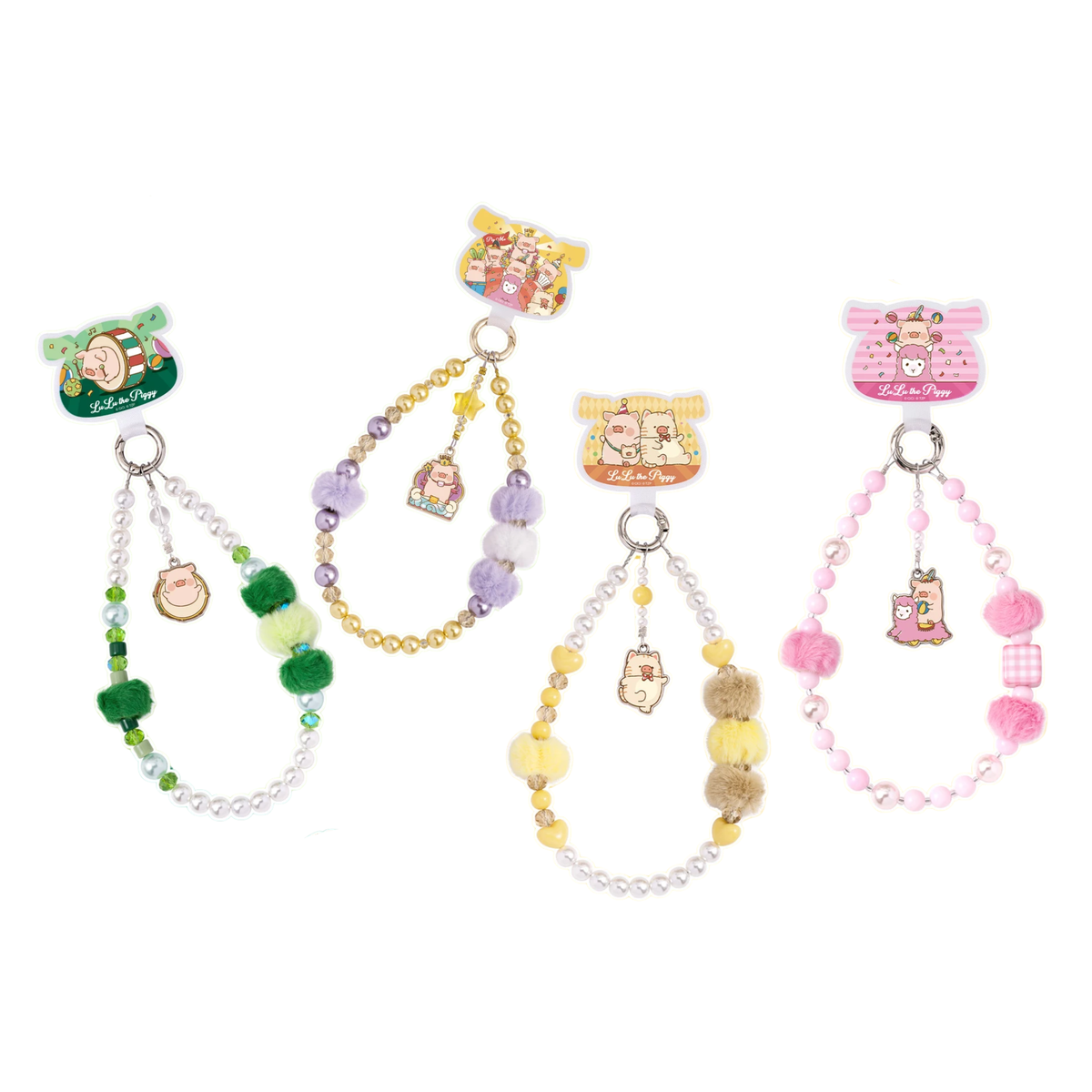 ROCK x Lulu The Piggy “Celebration Party Series Phone Chain“ Blind Box-Single Box (Random)-ROCK-Ace Cards & Collectibles