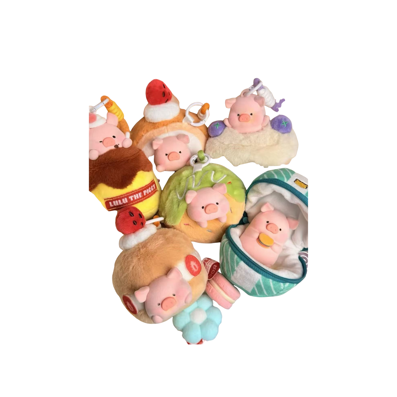 ROCK x Lulu The Piggy "Obstacles To Weight Loss" Series (Blind Box)-Single Box (Random)-ROCK-Ace Cards & Collectibles