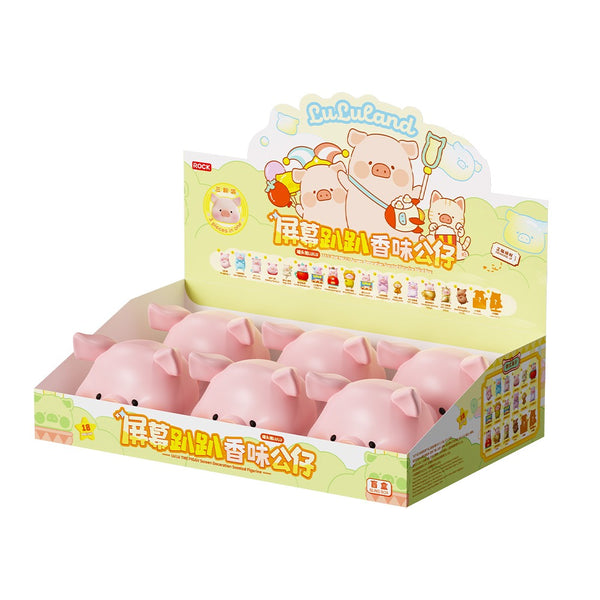 Rock x Lulu The Piggy Screen-shaped Scented Plush Toy Series-Whole Box (6pcs)-ROCK-Ace Cards & Collectibles
