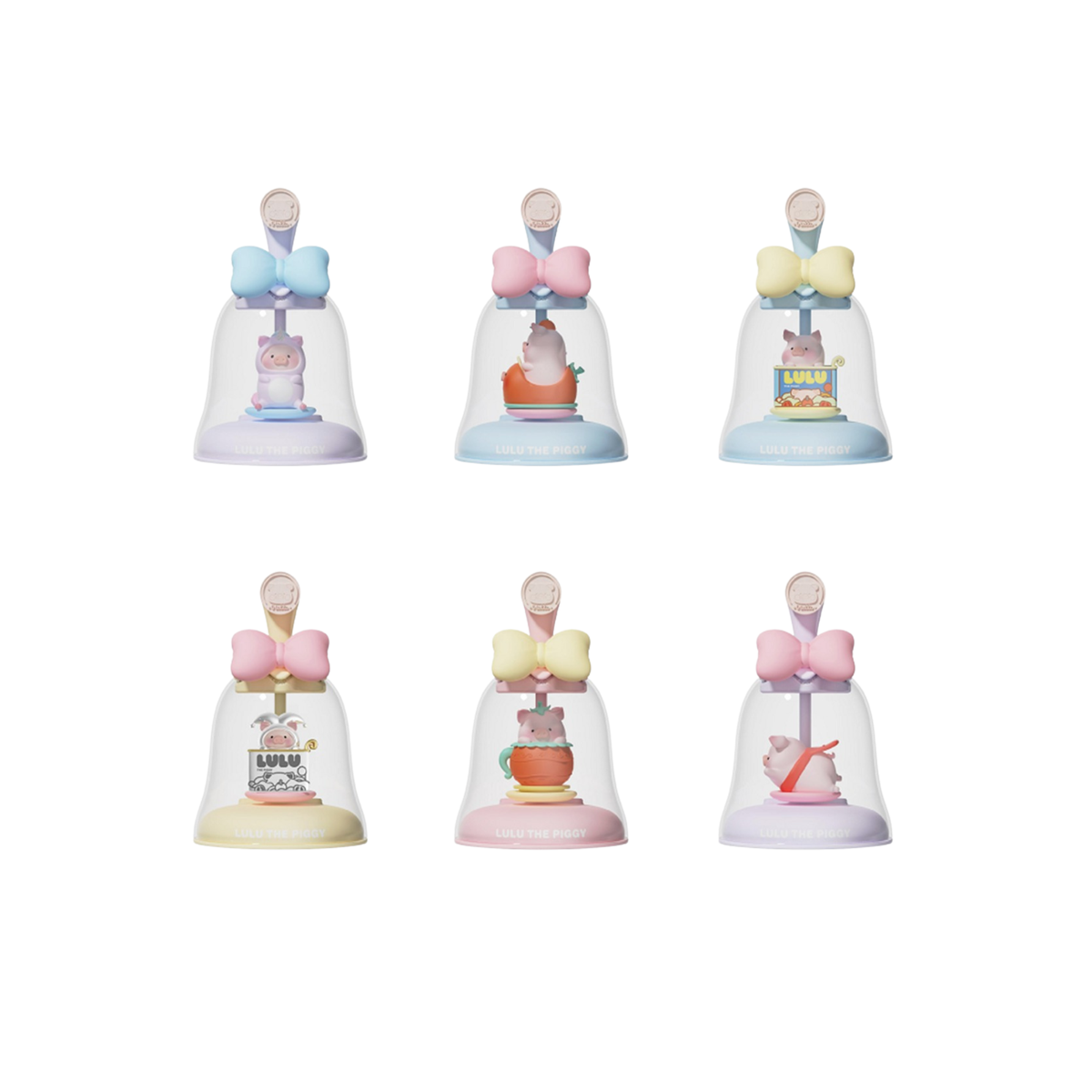 Rock x Lulu the Piggy: LuLuLand Series Light-Activated Figurines Blind Box-Single Box (Random)-ROCK-Ace Cards & Collectibles