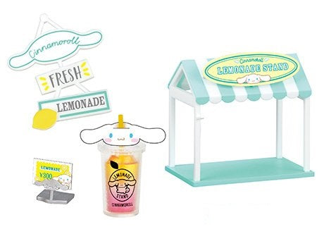 Re-Ment Cinnamoroll Lemonade Stand-Single Box (Random)-Re-Ment-Ace Cards &amp; Collectibles