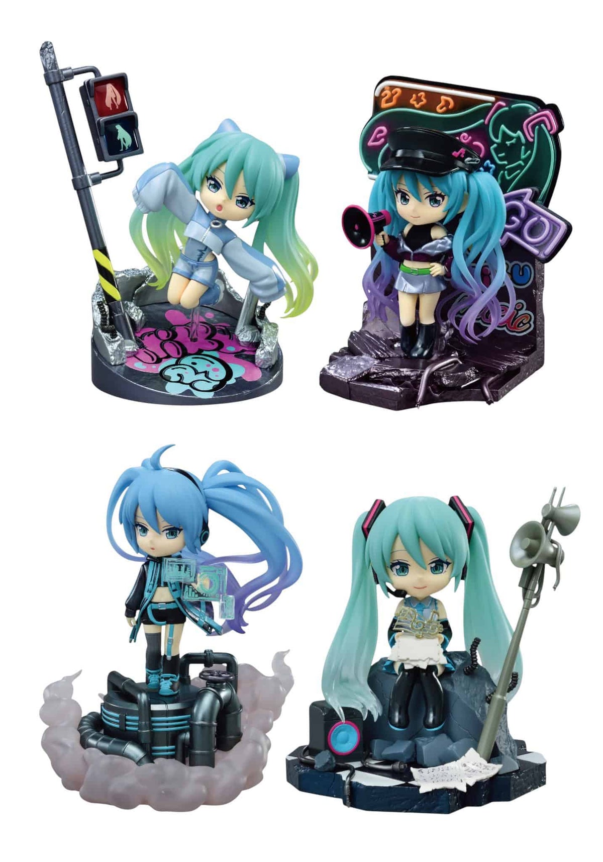 Re-Ment Hatsune Miku Neo Story-Whole Box (4pcs)-Re-Ment-Ace Cards & Collectibles