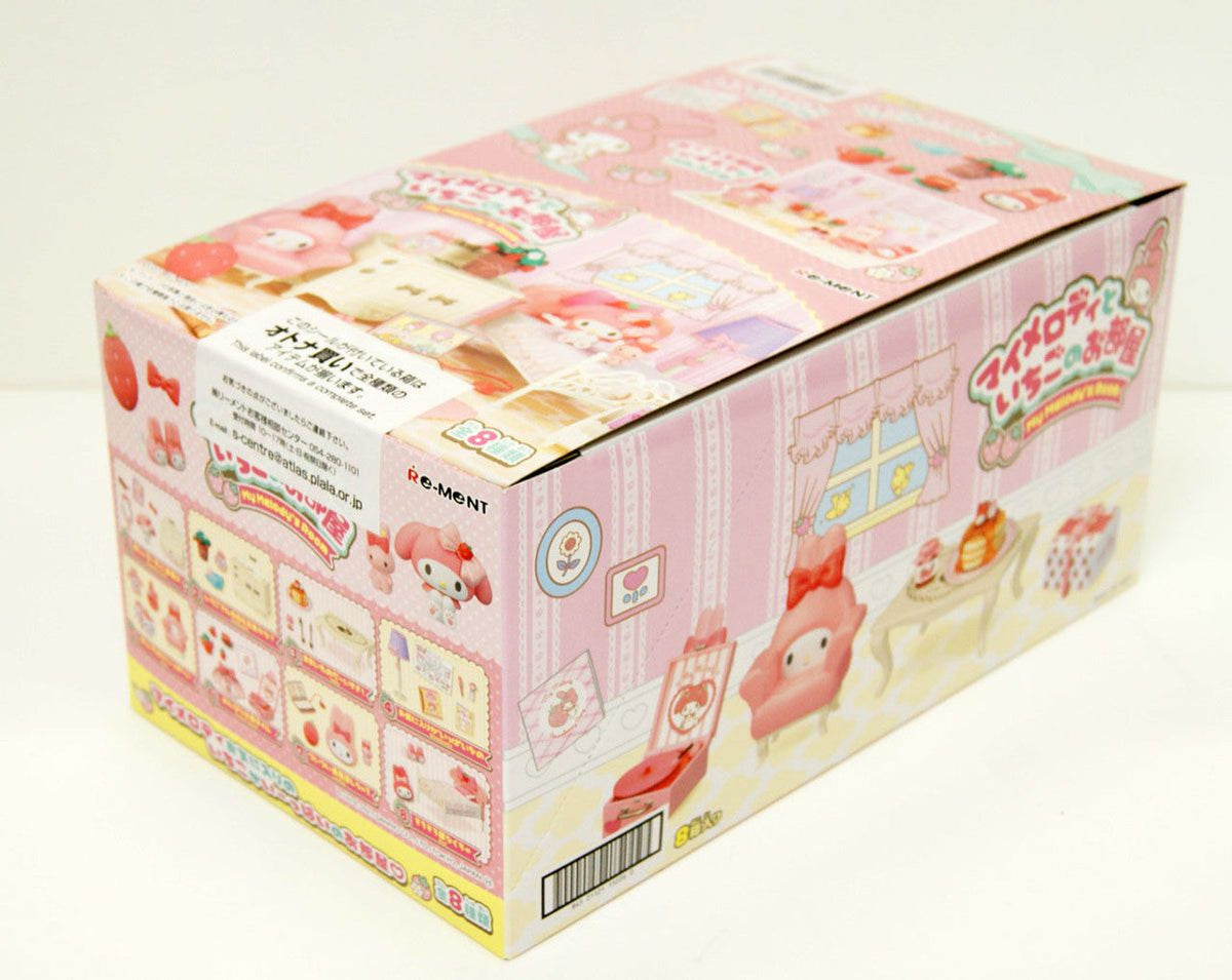 Re-Ment My Melody&#39;s Strawberry Room-Complete Set of 8-Re-Ment-Ace Cards &amp; Collectibles
