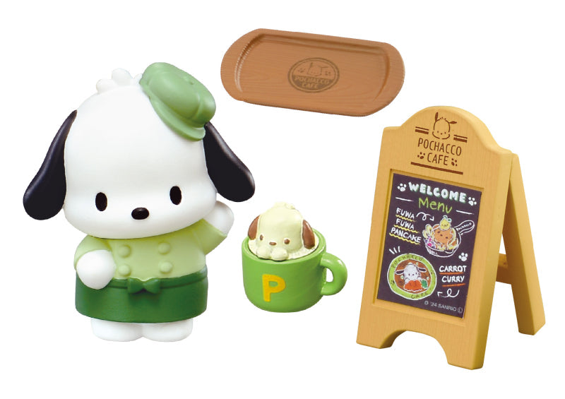 Re-Ment Pochacco Cafe Series-Single Box (Random)-Re-Ment-Ace Cards &amp; Collectibles