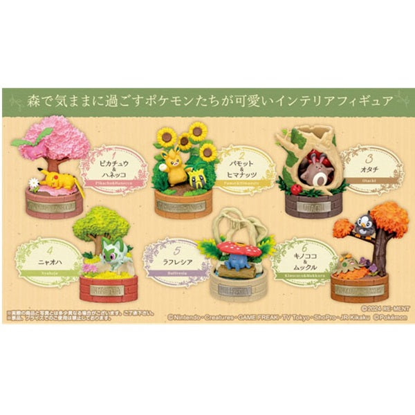 Re-Ment Pokemon A Little Tale of the Forest-Display Box (6pcs)-Re-Ment-Ace Cards &amp; Collectibles