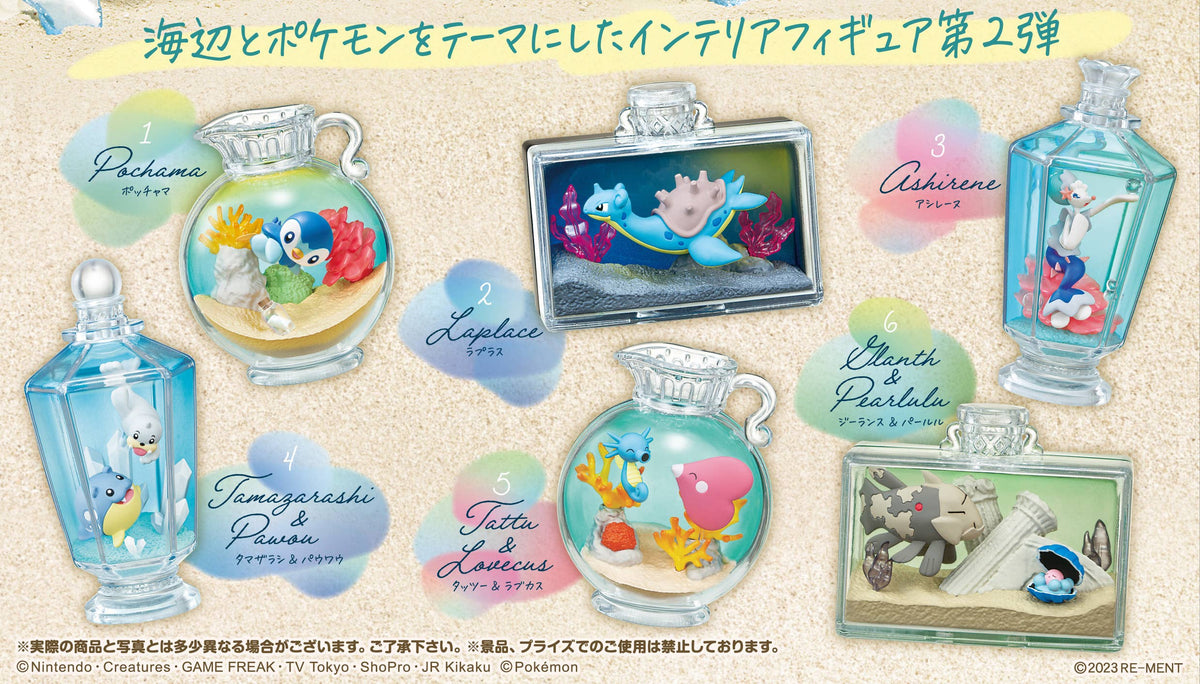 Re-Ment Pokemon Aqua Bottle Collection Vol.2 Series-Single Box (Random)-Re-Ment-Ace Cards & Collectibles