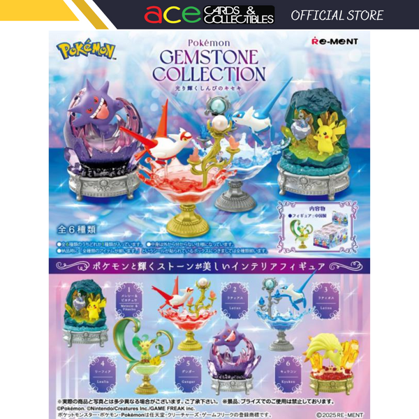 Re-Ment Pokemon Gemstone Collection 3-Single Box (Random)-Re-Ment-Ace Cards & Collectibles