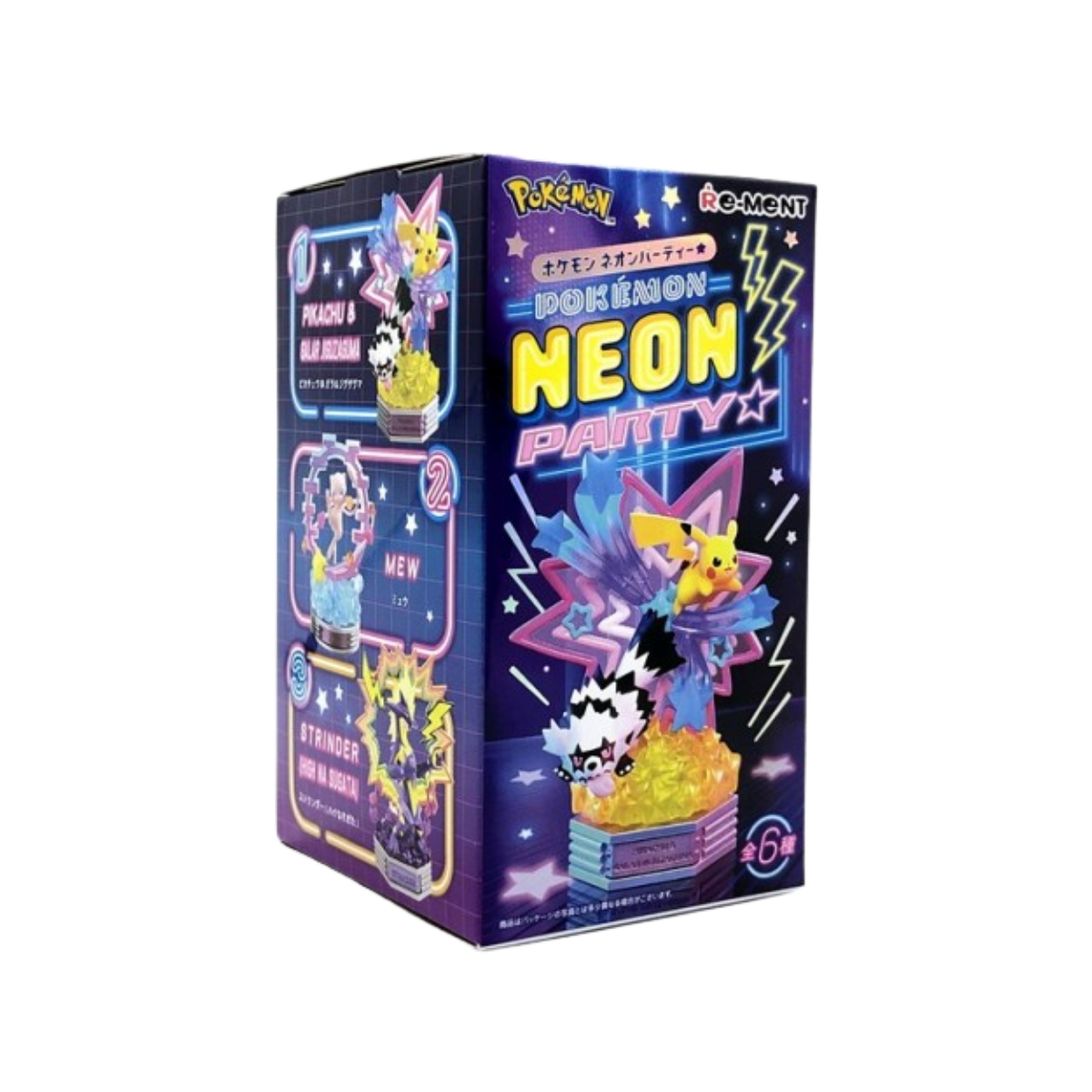 Re-Ment Pokemon Neon Party-Single Box (Random)-Re-Ment-Ace Cards & Collectibles