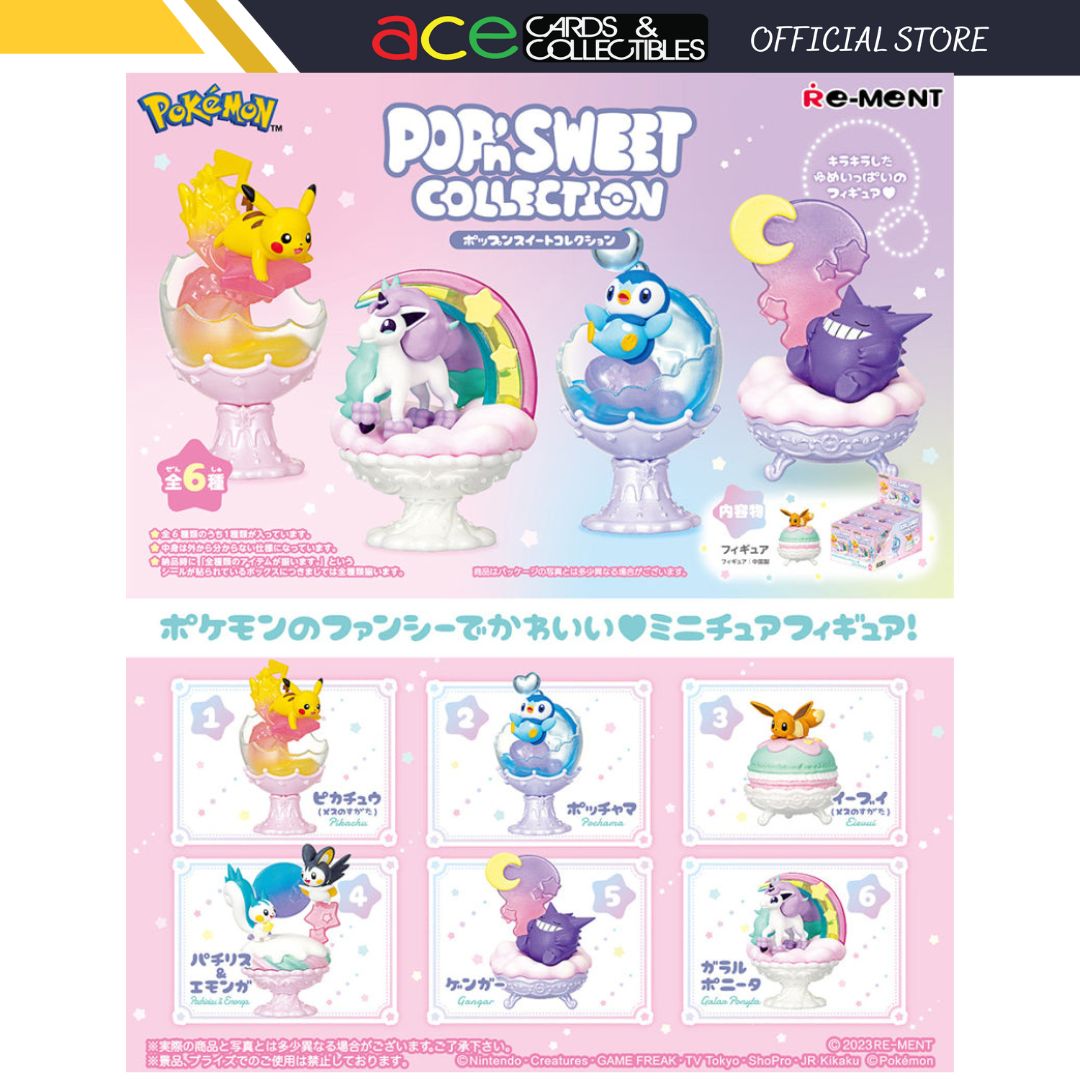 Re-Ment Pokemon Pop'n Sweet-Single Box (Random)-Re-Ment-Ace Cards & Collectibles