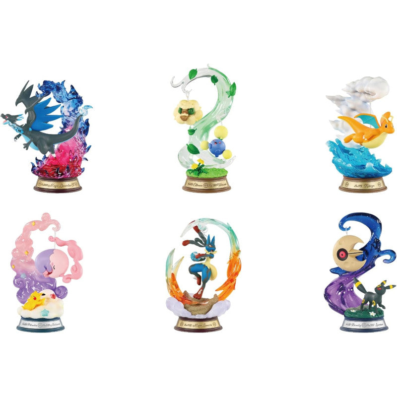 Re-Ment Pokemon Swing Vignette Collection 4-Whole Set (6pcs)-Re-Ment-Ace Cards & Collectibles