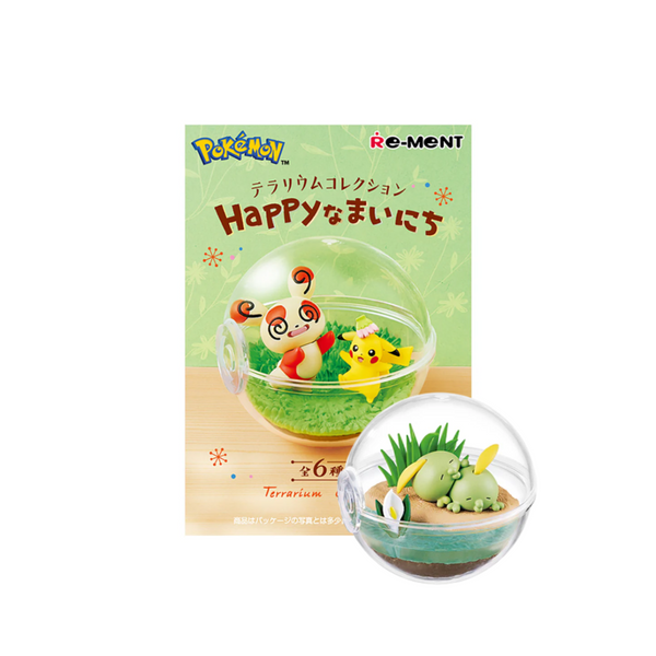 Re-Ment Pokemon Terrarium Happy Days-Single Box (Random)-Re-Ment-Ace Cards & Collectibles