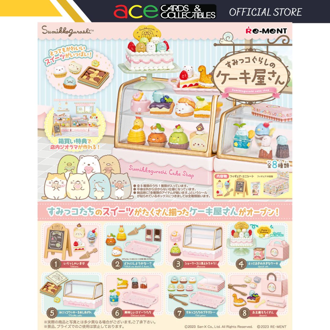 Re-Ment Sumikko Cake Shop-Single Box (Random)-Re-Ment-Ace Cards &amp; Collectibles