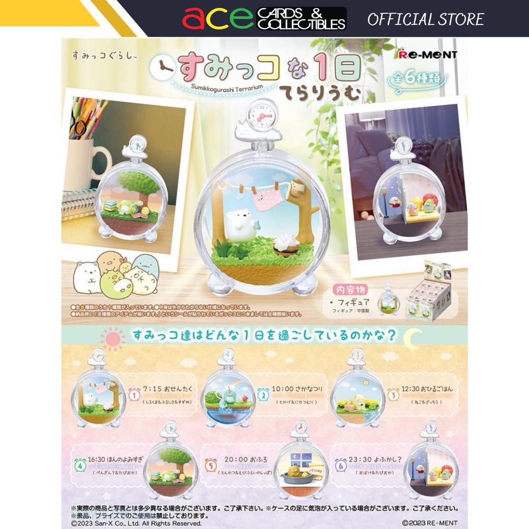 Re-Ment Sumikko Terrarium "A Day Of Sumikko"-Single Box (Random)-Re-Ment-Ace Cards & Collectibles